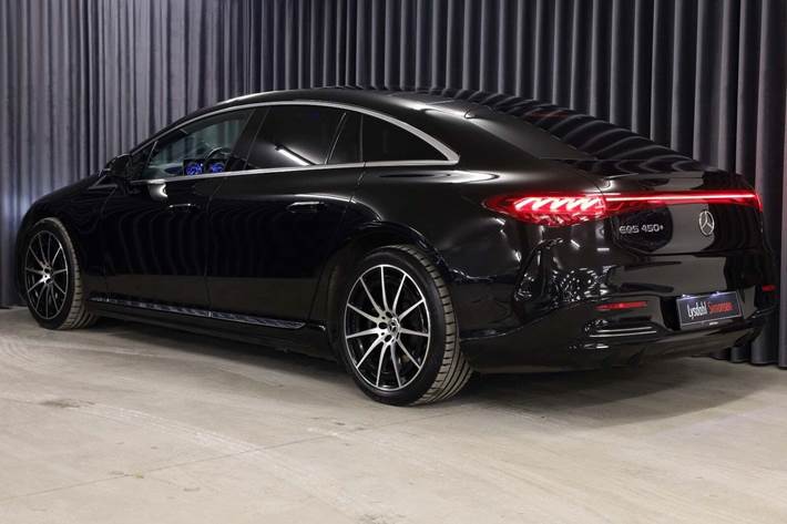 Sort Mercedes EQS450+ fra 2023