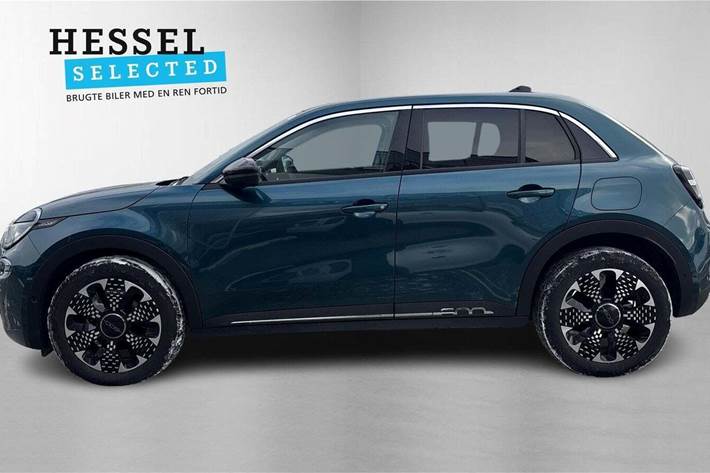 Grøn Fiat 600e fra 2024