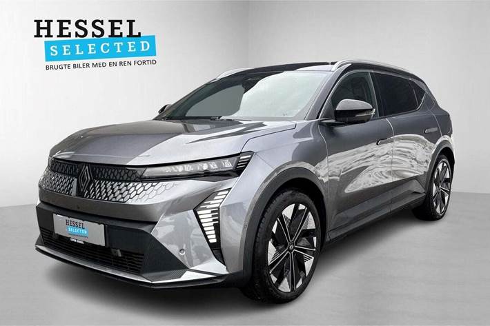 Sort Renault Scenic E-Tech fra 2025 set udefra