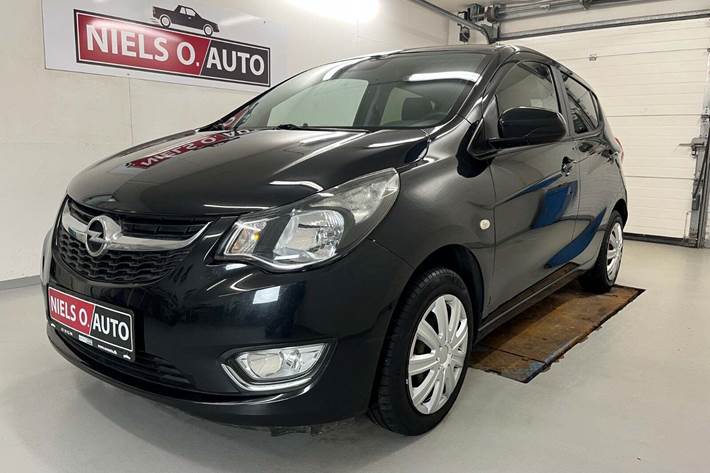 Sort Opel Karl fra 2016 set udefra