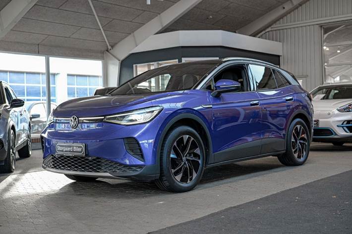 Blå VW ID.4 fra 2023