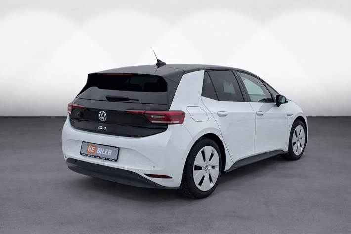 Hvid VW ID.3 fra 2020