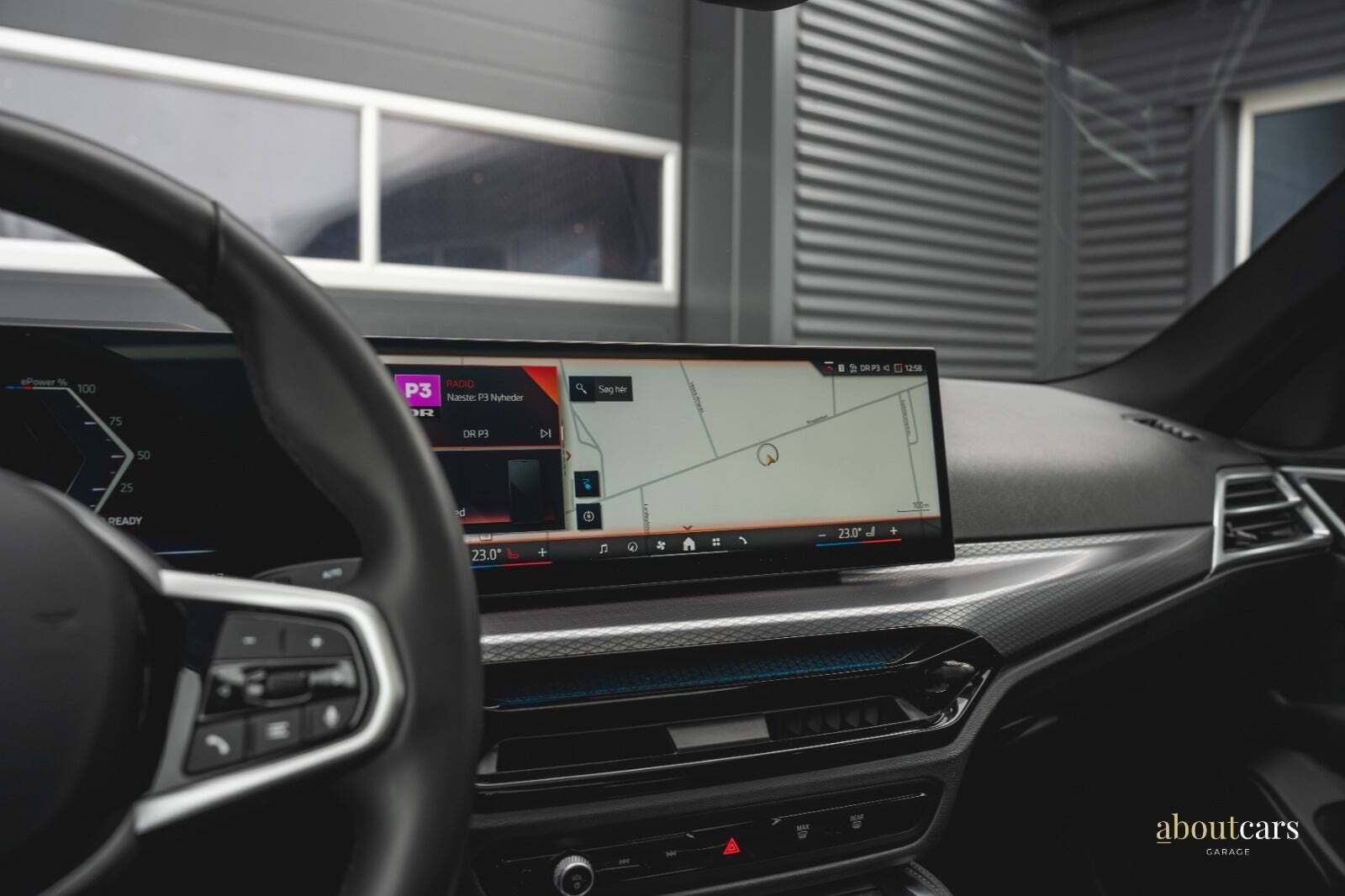 Grøn BMW i4 fra 2024