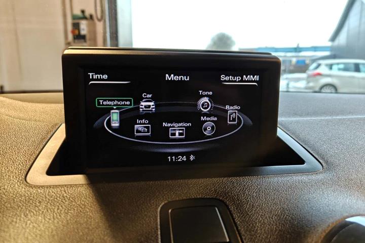 Rød Audi A1 fra 2013