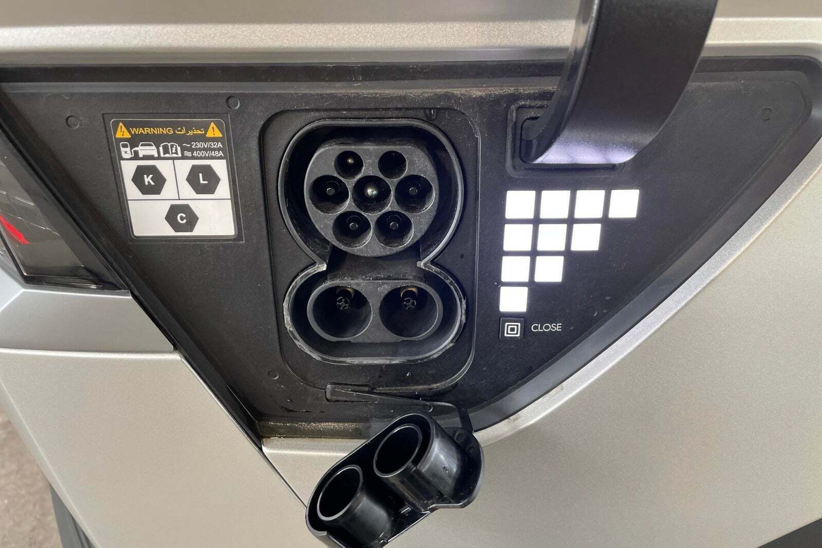 Gul Hyundai Ioniq 5 fra 2024