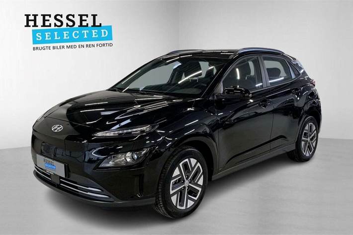Sort Hyundai Kona fra 2022 set udefra