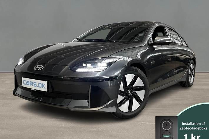 Grå Hyundai Ioniq 6 fra 2025 set udefra