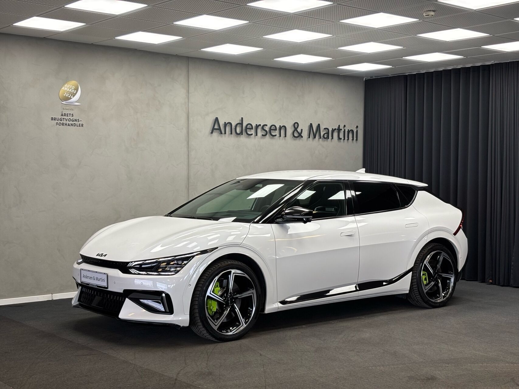 Hvid Kia EV6 fra 2023