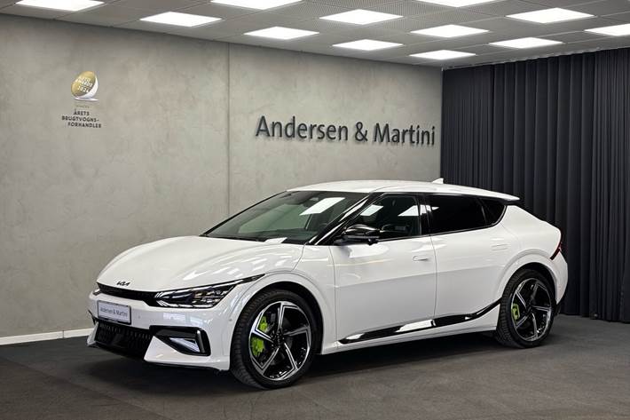 Hvid Kia EV6 fra 2023