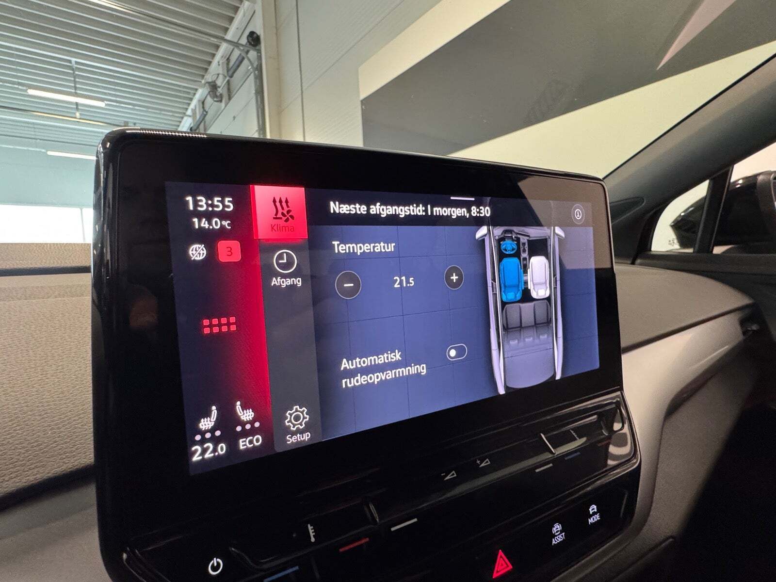 Grå VW ID.4 fra 2021