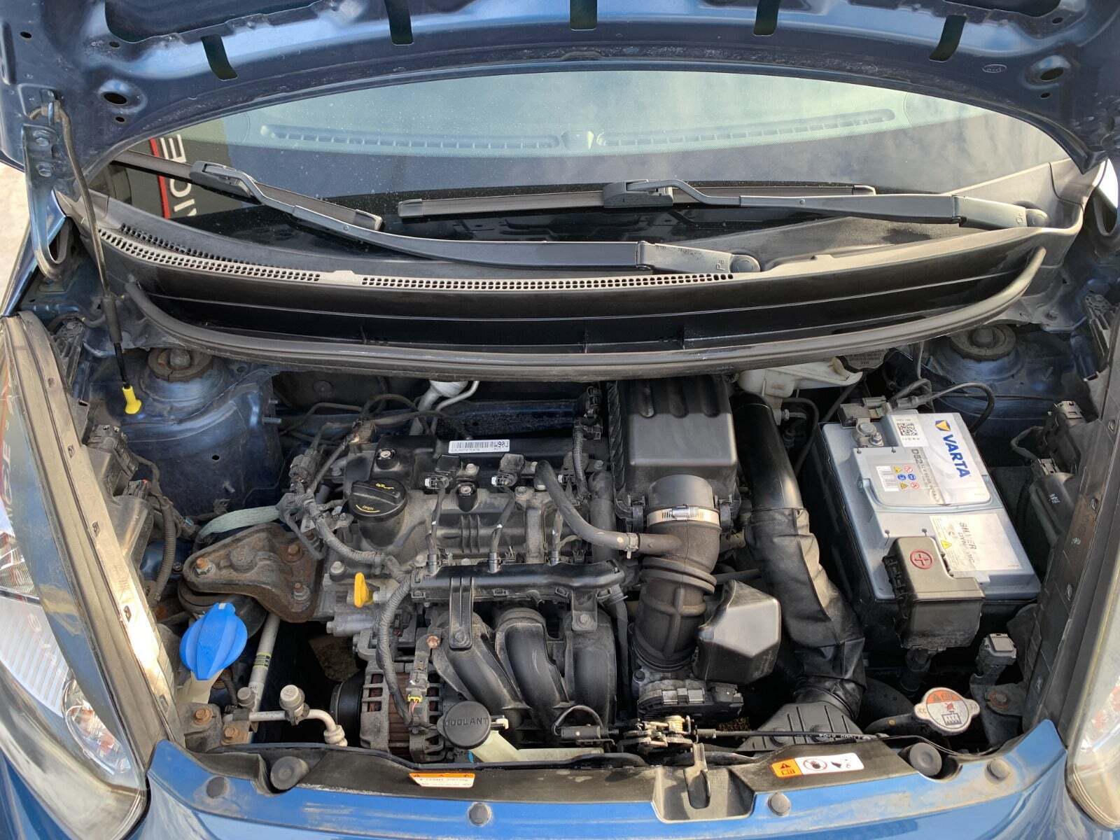 Blå Kia Picanto fra 2016