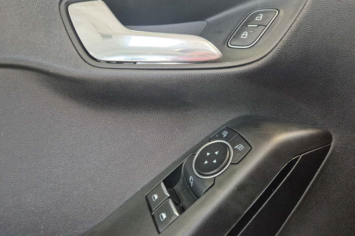 Rød Ford Fiesta fra 2020