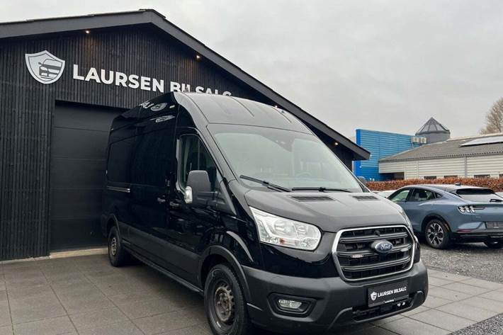 Sort Ford Transit Custom 300L fra 2021