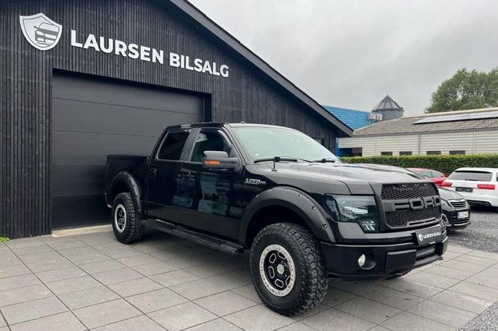 Sort Ford F-150 fra 2009