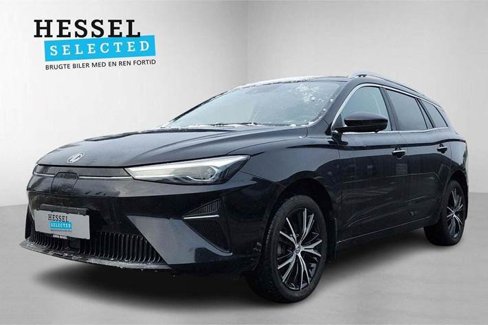 Sort MG 5 fra 2023 set udefra