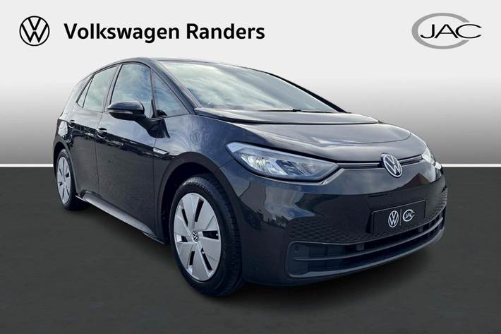 Grå VW ID.3 fra 2021 set udefra