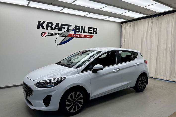 Hvid Ford Fiesta fra 2022