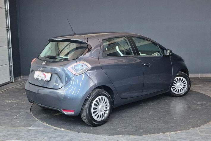 Grå Renault Zoe fra 2018