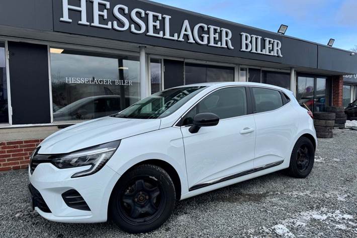 Hvid Renault Clio V fra 2020