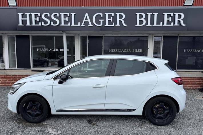 Hvid Renault Clio V fra 2020