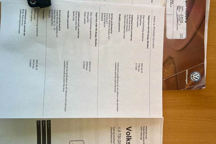 Sort VW T-Cross fra 2020