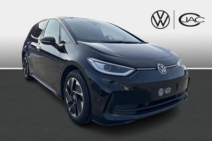 Sort VW ID.3 fra 2025 set udefra