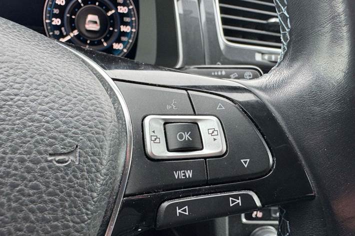 Sort VW e-Golf VII fra 2019