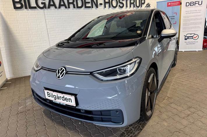 Grå VW ID.3 fra 2020