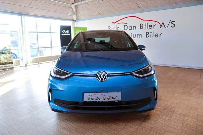 Blå VW ID.3 fra 2025