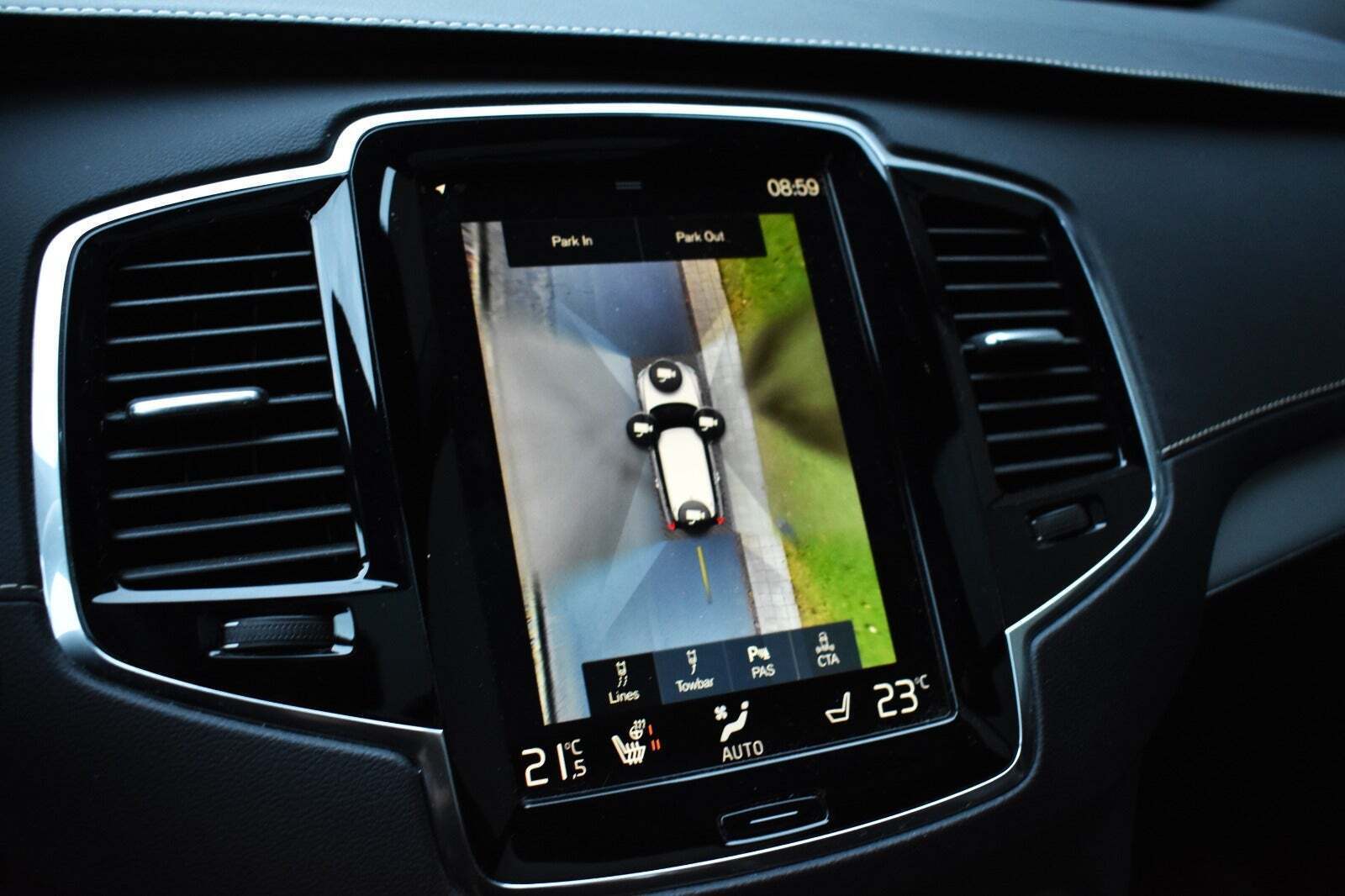 Sort Volvo XC90 fra 2022