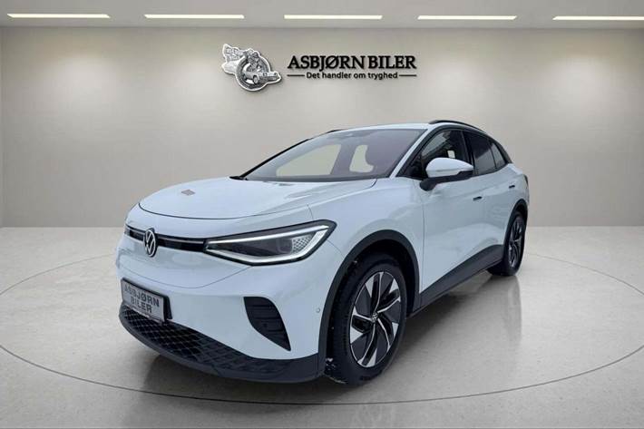 Hvid VW ID.4 fra 2025 set udefra