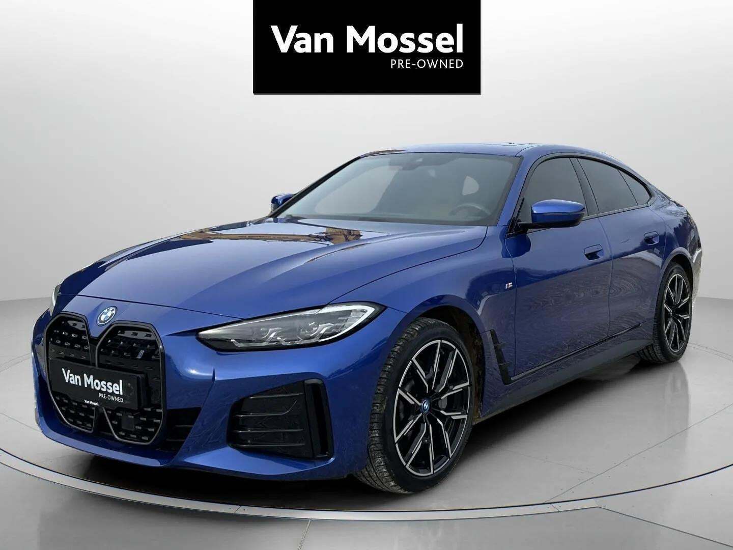 Blå BMW i4 fra 2022