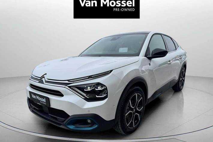 Hvid Citroën ë-C4 X fra 2023 set udefra