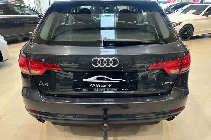 Grå Audi A4 fra 2016