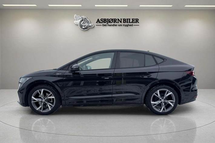 Sort Skoda Enyaq fra 2024