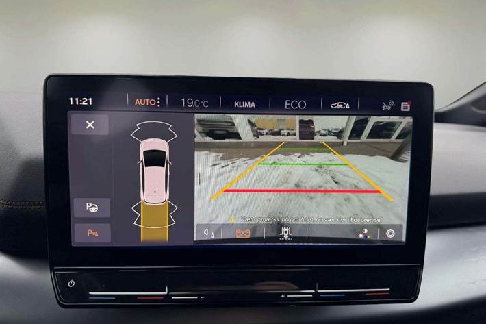 Sort Skoda Enyaq fra 2024