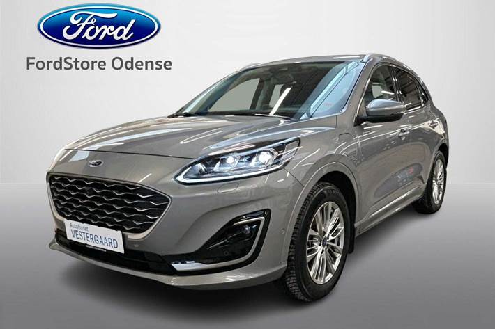 Grå Ford Kuga fra 2020 set udefra