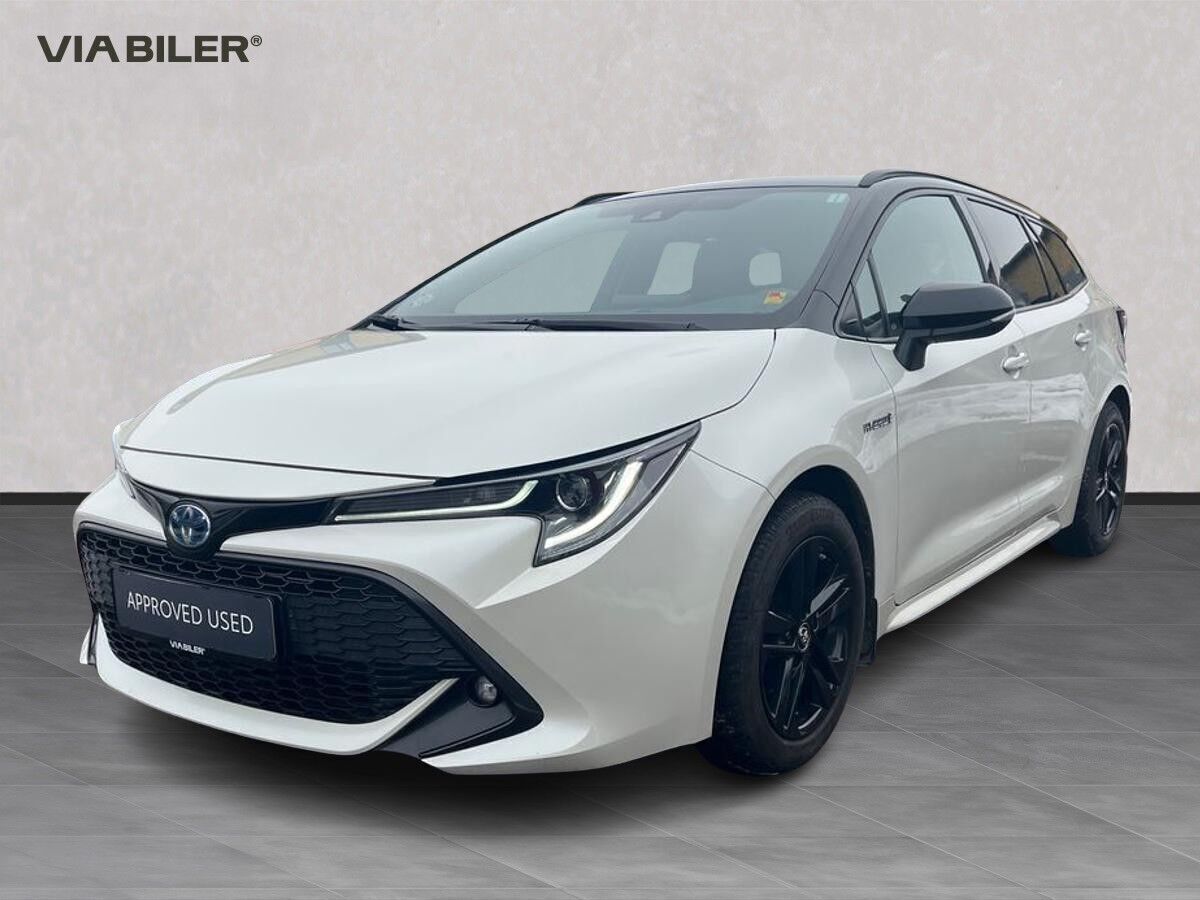 Hvid Toyota Corolla fra 2020