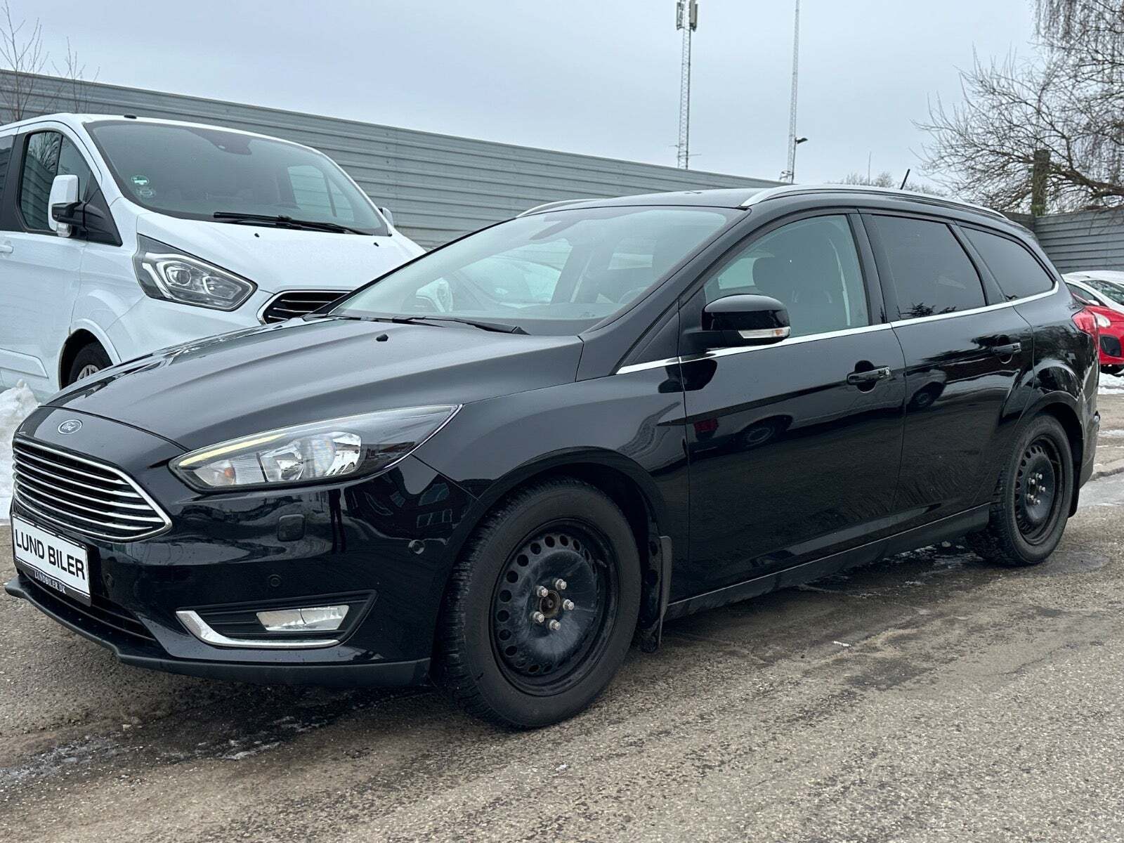 Sort Ford Focus fra 2018