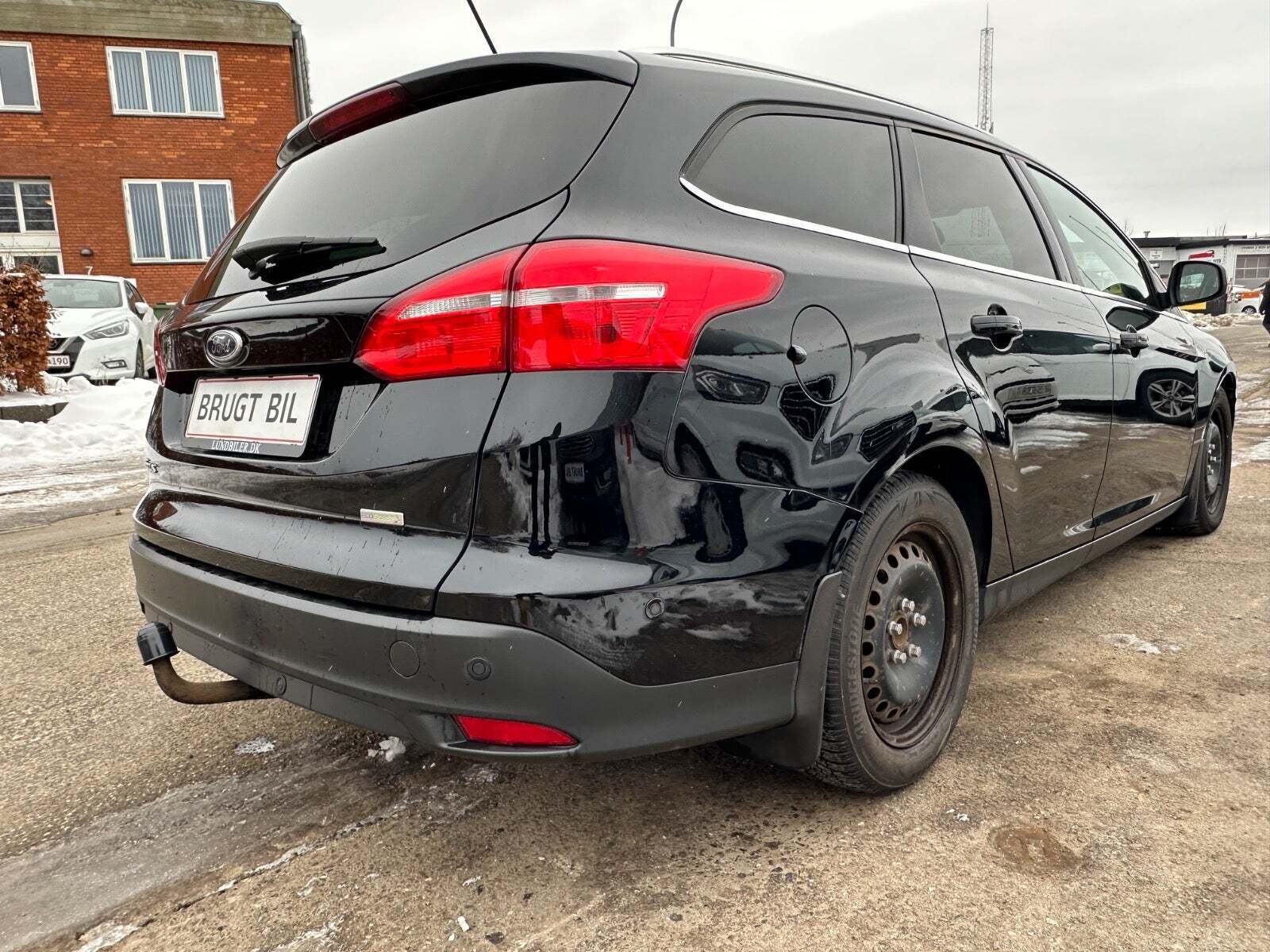 Sort Ford Focus fra 2018