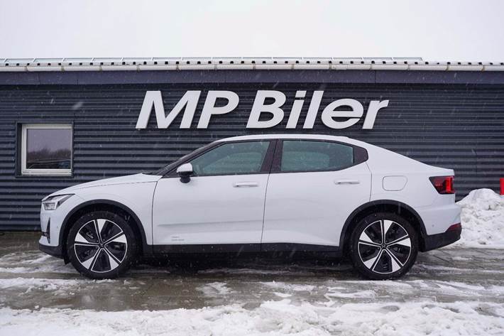 Hvid Polestar 2 fra 2024