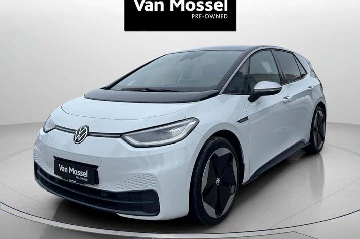 Hvid VW ID.3 fra 2020 set udefra