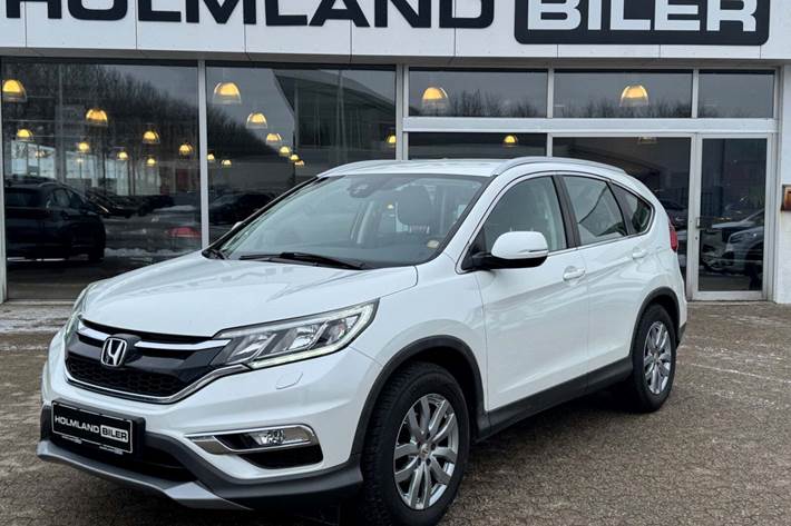 Hvid Honda CR-V fra 2016