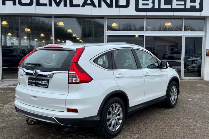 Hvid Honda CR-V fra 2016