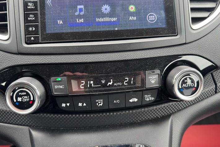 Hvid Honda CR-V fra 2016