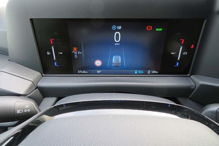 Hvid Ford E-Transit Custom 320 L2 fra 2024