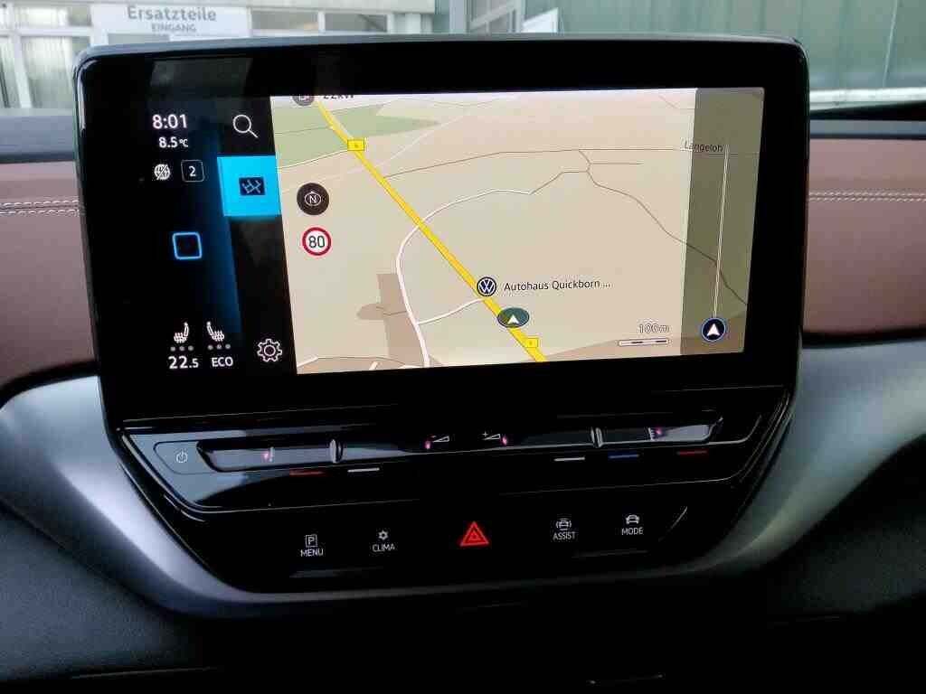 Blå VW ID.4 fra 2021