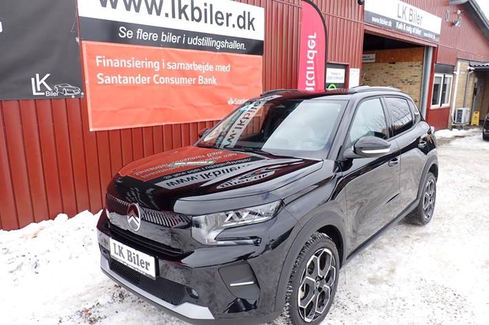 Sort Citroën ë-C3 fra 2025 set udefra