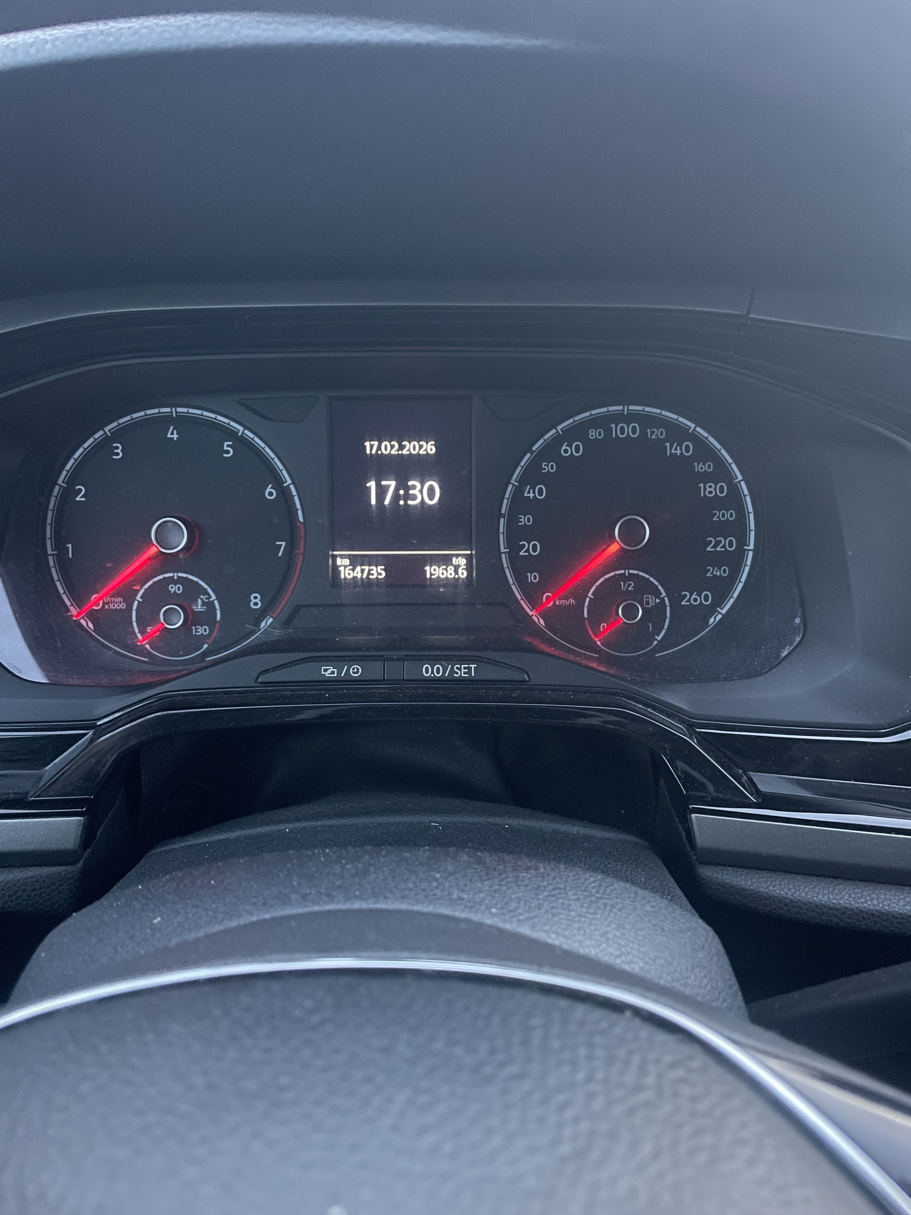 Sort VW Polo fra 2025