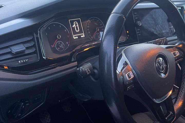 Sort VW Polo fra 2025
